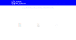 Desktop Screenshot of maximearchambault.com
